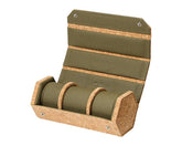 Wolf Cortica Triple Hexagon Watch Roll with Capsule - Dracakis Jewellers